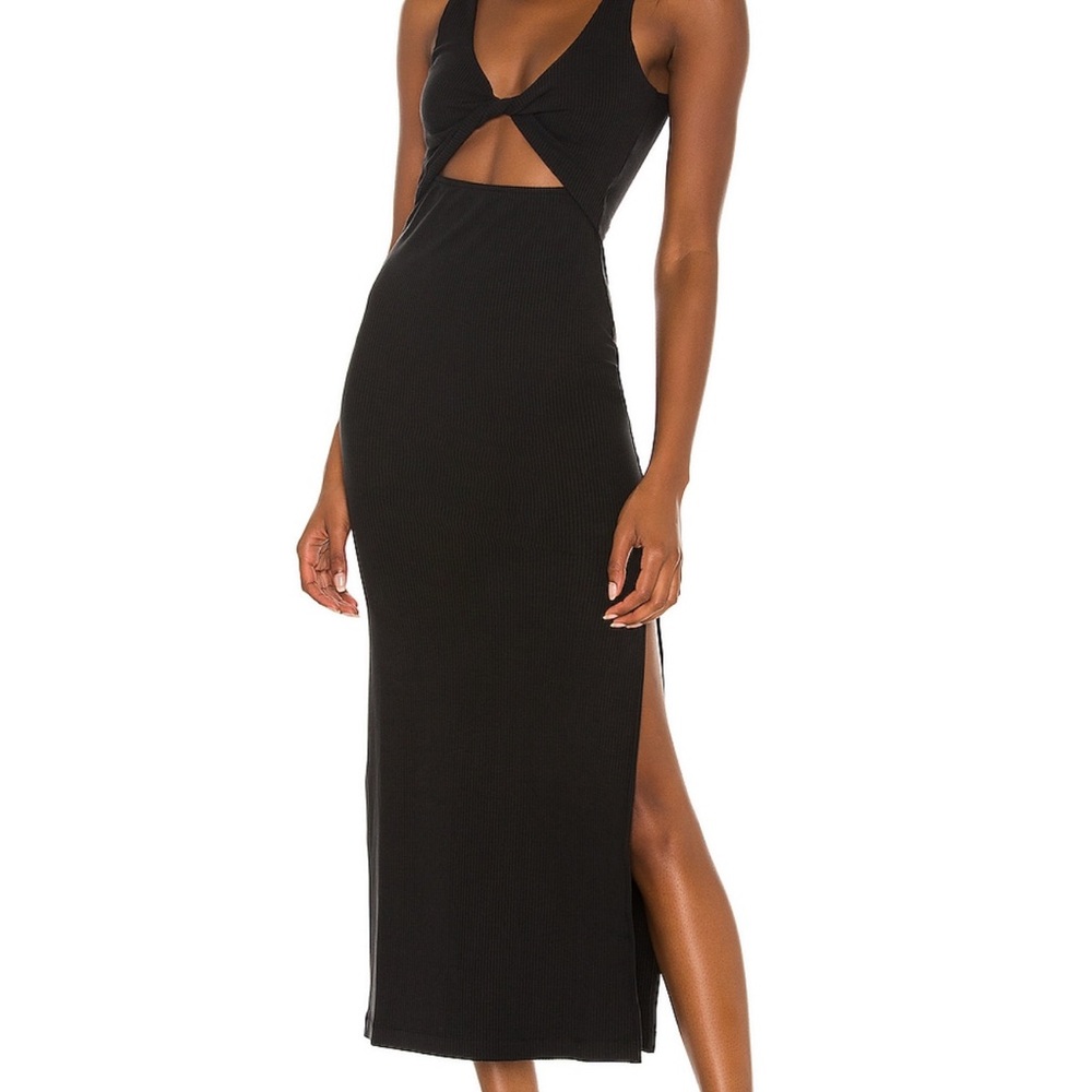 L*Space Nico Cut Out Ribbed Dress